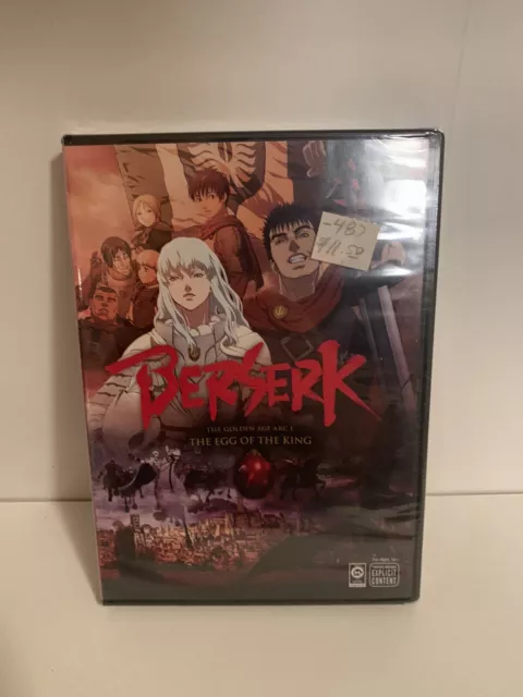 Berserk: The Golden Age Arc The Egg of the King Anime DVD