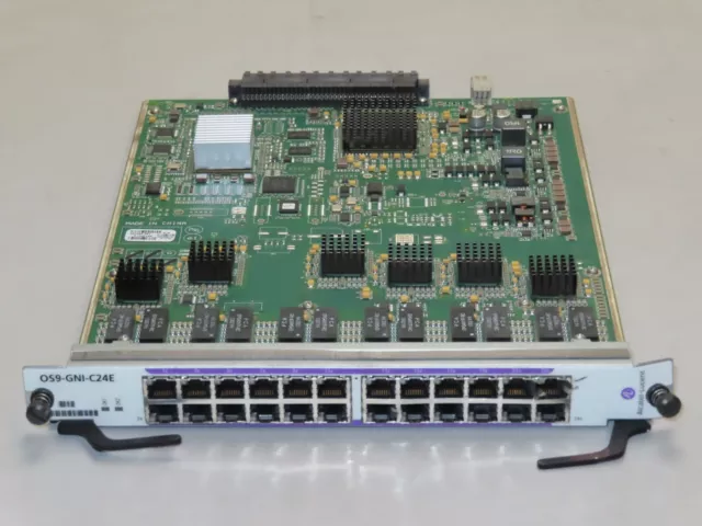 Alcatel-Lucent OmniSwitch OS9-GNI-C24E 24 Port SFP Switch Module OS9700 OS9800