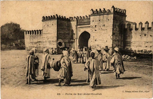 CPA AK Geiser 65 OUDJA - Sidi Abdel Houahab Gate MOROC (764878)