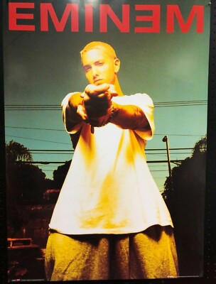 Poster Art Musica Ufficiale EMINEM Rap Horns Bravado 61X91,5 CM 