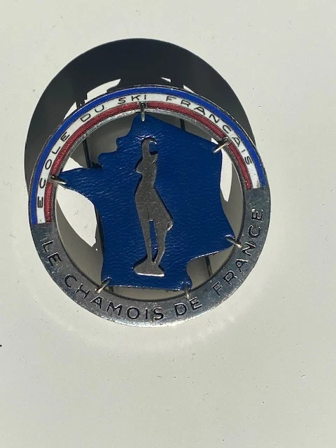 Insigne École De Ski De Chamonix - Vintage 1930s - Augis - France