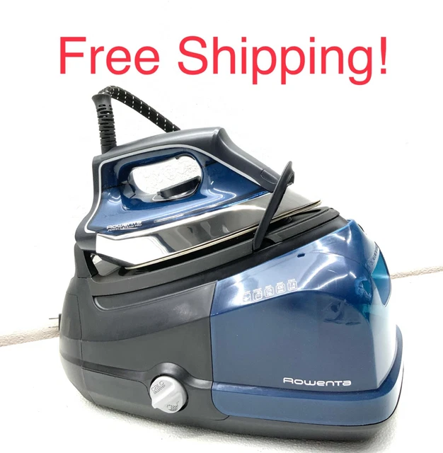 ROWENTA PERFECT STEAM Pro 1800W Fast Heat Up Steam Iron Blue 204.59