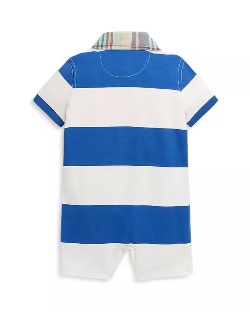 Ralph Lauren Childrenswear Baby Boys Cotton Jersey Rugby Shortall L138605 Sz 3M 2