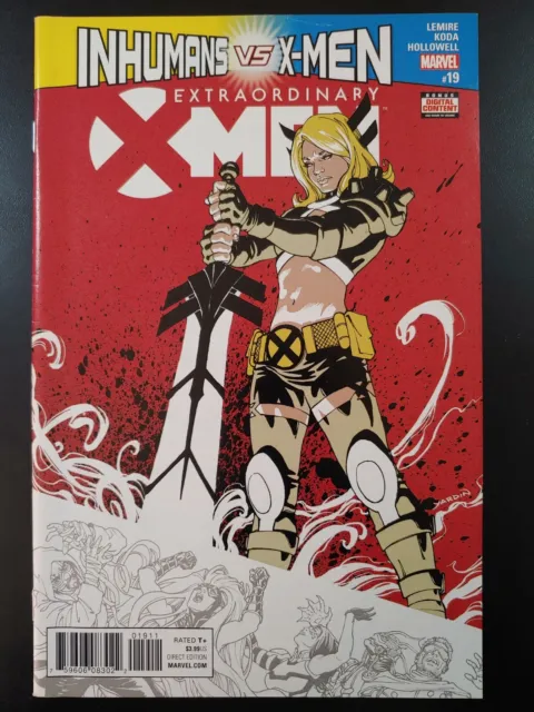 ⭐️ EXTRAORDINARY X-MEN #19 (2016 MARVEL Comics) VF Book