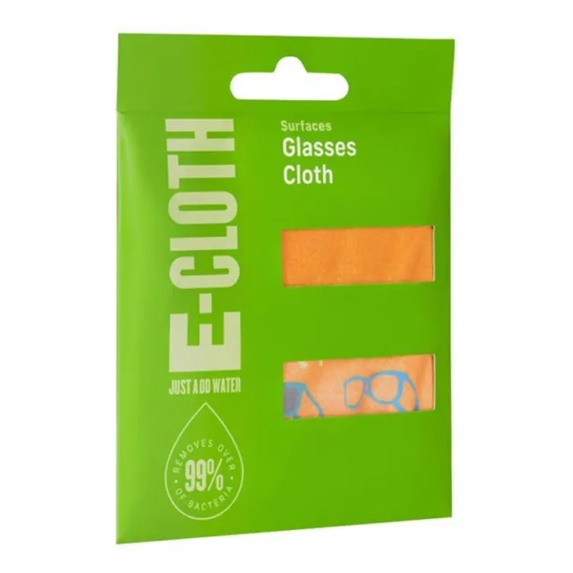 E-Cloth Surfaces Glasses Microfiber Cleaning Cloth 7.5 in. W X 7.5 in. L 1 pk