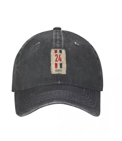 HESKETH RACING ICONIC James Hunt No24 Baseball Cap Adjustable Sun ...