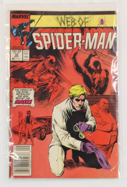 Marvel Comics, Web of Spider-Man, Vol. 1, No. 30 Sept 1987