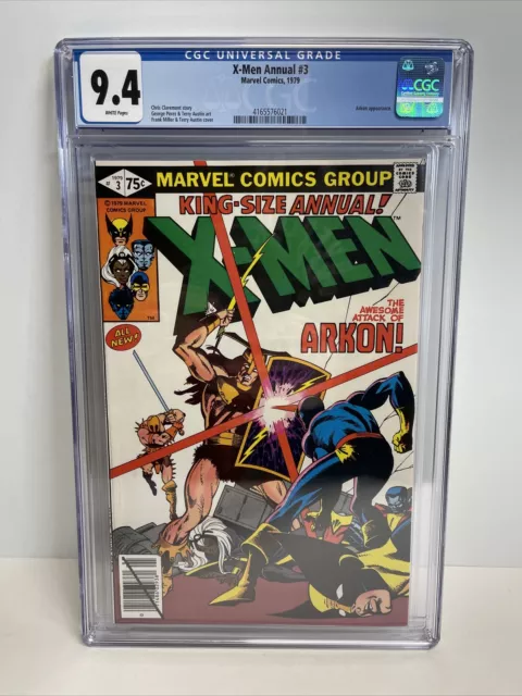 X-Men Annual #3 Marvel Comics 1979 CGC 9.4 White Pages