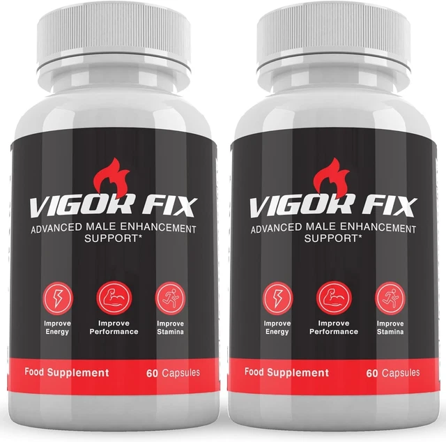 VIGOR FIX - Food Supplement - 120 Capsules - Months Supply £109.10 ...