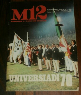 MOSTRO DI LOCH NESS MERIDIANO 12-1969 GUERRA VIETNAM ECC. ALDO MORO 