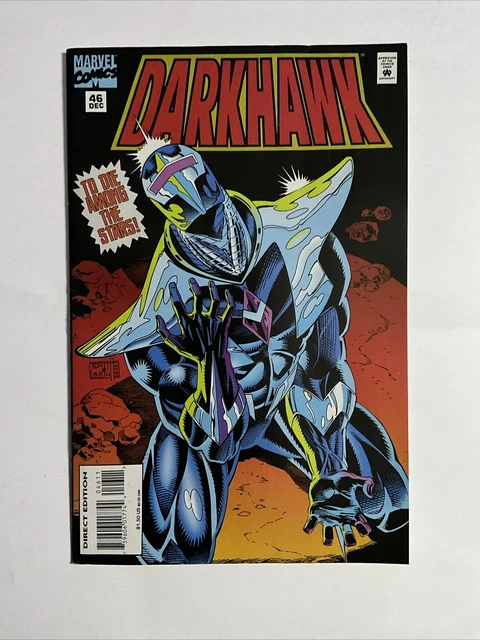 Darkhawk #46 (1994) 9.2 NM Marvel Key Issue Low Print Run Rare Comic Book