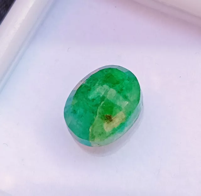 Natural Certified Oval Cut 4.45Ct Emerald Loose Gemstone Best Quality GJ388 3