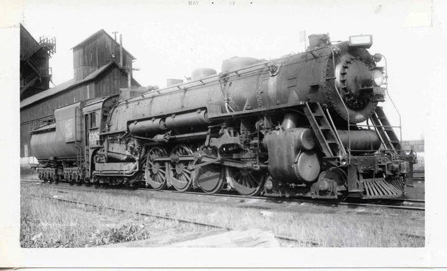 7D168 RP 1940s?/60s GTW GRAND TRUNK WESTERN RAILROAD ENGINE #6309