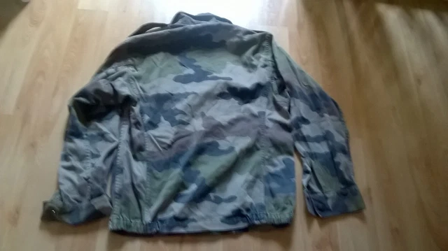 UNE VESTE TREILLIS camouflage militaire fran?�ais F2 arm?�e 88C chasse p??che EUR 4,90 - PicClick FR