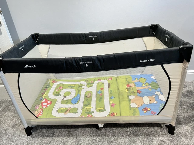 LAURA 119X59CM BABY Travel Cot Mattress 5cm Thick Fits Hauck Dream