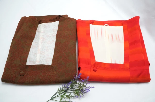 DEAR VANILLA, JAPANESE VINTAGE MICHIYUKI COAT, SET of 2 GENUINE KIMONO JACKET