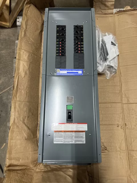 SQD NQ PANELBOARD MAIN BREAKER, 100AMPS 3 PHASE  4WIRE, 208Y/120Volt 30 SPACE
