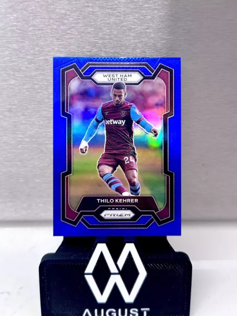 2023-24 Panini Prizm Premier League Thilo Kehrer blau Prizm/299 West Ham Utd