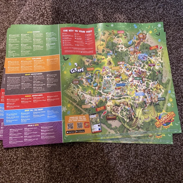 CHESSINGTON WORLD OF adventures 2024 Map £1.50 PicClick UK