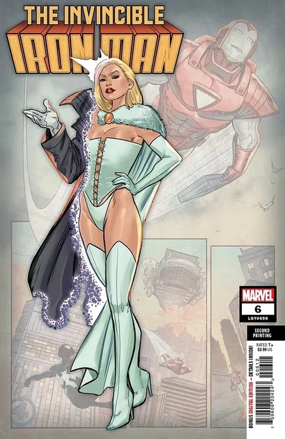 Invincible Iron Man #6 2Nd Print Variant Marvel 2023
