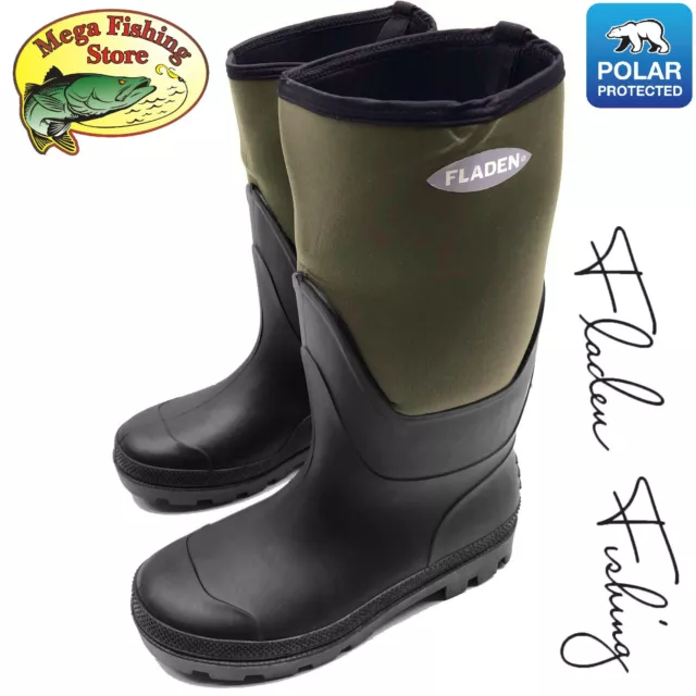 FLADEN Neopren Winter / Thermo Stiefel - Outdoor Angler Thermostiefel bis -25°C