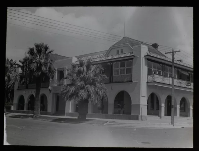 VINTAGE Magic Lantern Slide GRAND HOTEL MILDURA C1949 PHOTO AUSTRALIA VICTORIA