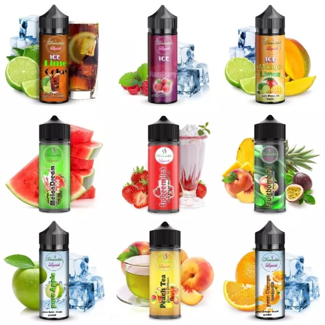 Dreamlike Liquids Aroma 10ml für 120ml E-Zigaretten E-Liquid 24 Sorten