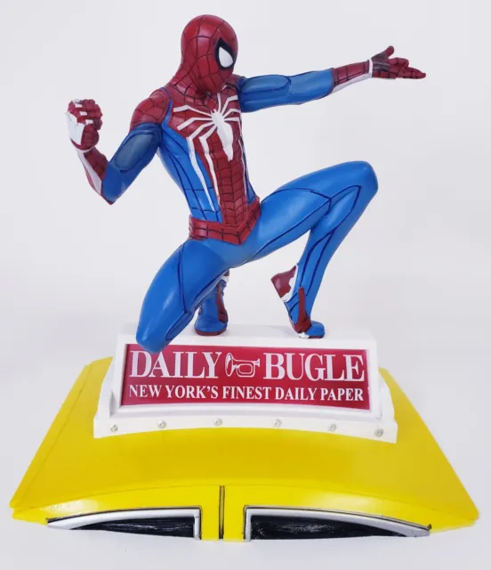 Marvel Gallery Gamerverse SPIDER-MAN ON CAB Figure PVC Diorama