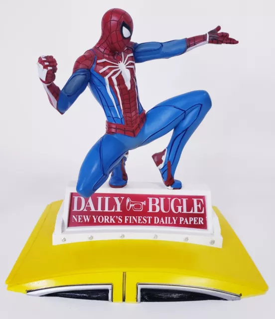 Marvel Gallery Gamerverse SPIDER-MAN ON CAB Figure PVC Diorama
