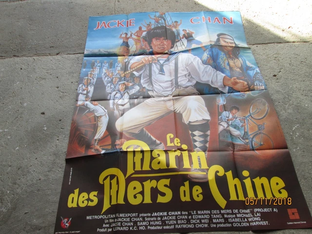 LE MARIN DES MERS DE CHINE Affiche Cinéma Originale Movie Poster JACKIE