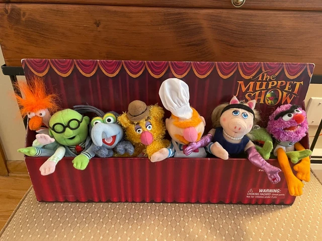 SABABA Collector Set MUPPET SHOW Character Plush TOY SET of 8