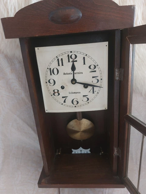 RELOJ DE PARED pendulo antiguo EUR 110,00 PicClick ES