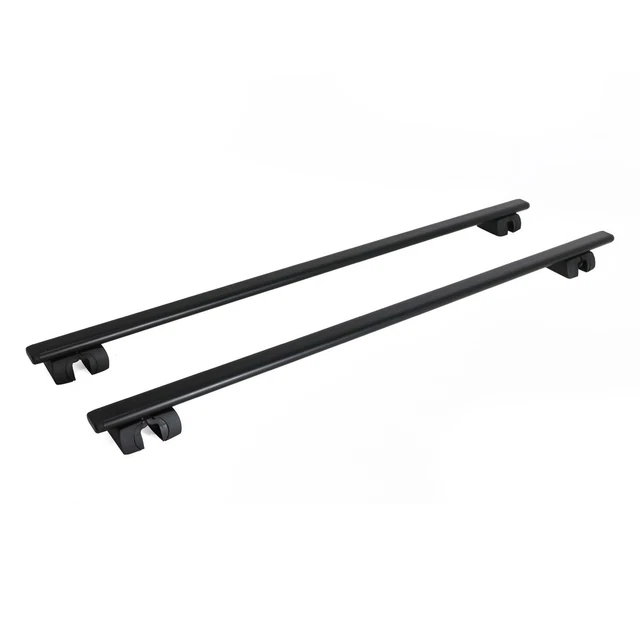 Barres de toit Transversales pour Toyota Land Cruiser Prado 2008-2023 Noir Fer