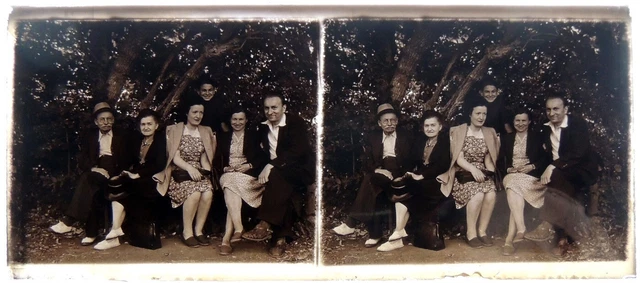 PLAQUE DE VERRE positive Stereo Photo ancienne amateur CLOÎTRE DE SAINT PLAQUE DE VERRE positive Stereo Photo ancienne amateur CLOÎTRE DE SAINT