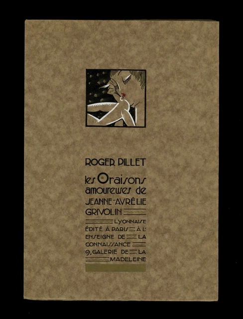 Livre érotique Vintage 'Les Oraisons Amoureuses De Jeanne' - Illustré, 1957 - Bon état