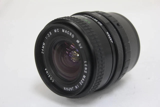 COSINA 24MM F2.8 Mc Macro M42-M4/3 M42 Mount Lens V6083 $185.06 