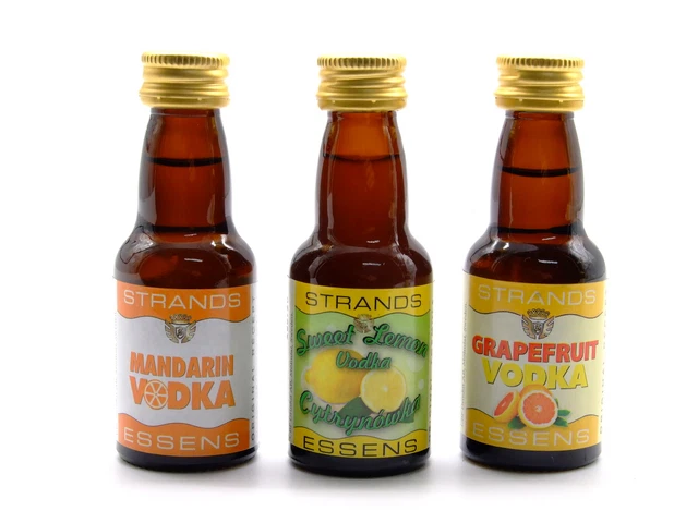 Grapefruit + Mandarin + Sweet Lemon - Essenza di Vodka, Aroma per Torta