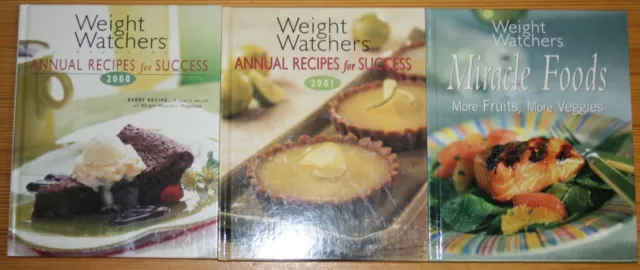 3 Hb Weight Watchers Magazine Annual Recipes For Success 2000-1 Miracle Foods