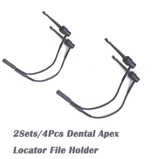 2Sets/4Pcs Dental Apex locator accessories for Apex Locator File Holder Female