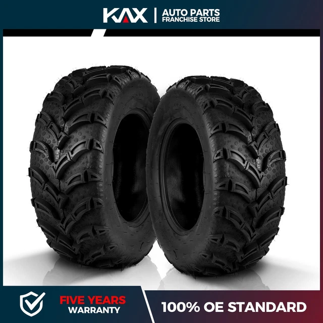 2 New ATV UTV Lawn Mower Go Kart Tires AT 25x8-12 25x8x12 6PRAll Terrain 2 New ATV UTV Lawn Mower Go Kart Tires AT 25x8-12 25x8x12 6PRAll Terrain