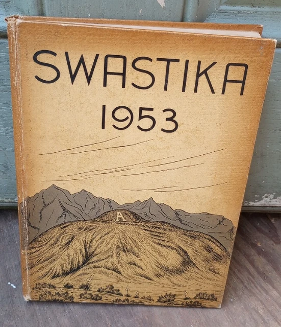 1953 New Mexico A&M University Swastika Yearbook Las Cruces Photos Sports HC 1953 New Mexico A&M University Swastika Yearbook Las Cruces Photos Sports HC