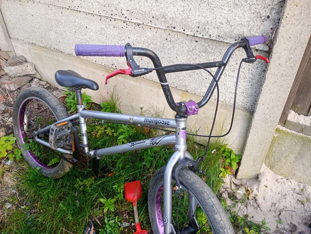 Mongoose bmx grey and purple 2025
