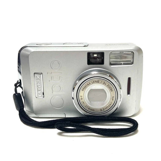 PENTAX OPTIO 33LF Digital Camera Silver Used Unconfirmed
