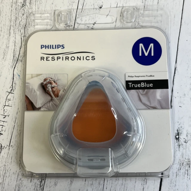 Cojín y solapa nasal tamaño mediano Phillips Respironics azul verdadero 1071863