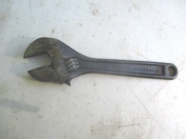 Proto Professional 704S Adjustable Wrench- 4 1/2" Long