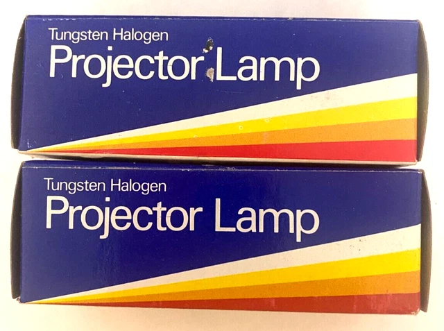 2 each Sylvania Projection Lamp DYS-DYV-BHC Light Bulb 600w - 120v 75 hrs