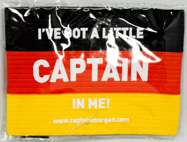 Captain Morgan Rum, Kapitän Fußball Armbinde Spielführer "Deutschland"