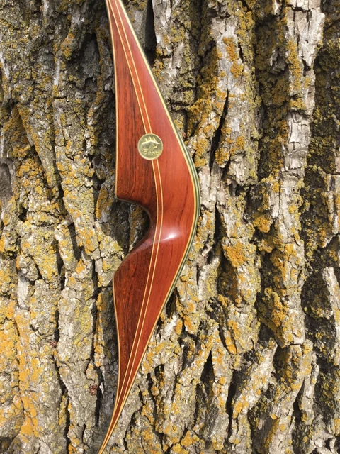 Bear Archery Kodiak Mag Recurve Bow - Shedua & Gray, 52" AMO, Right Hand, Includes Dynaflight 97 String