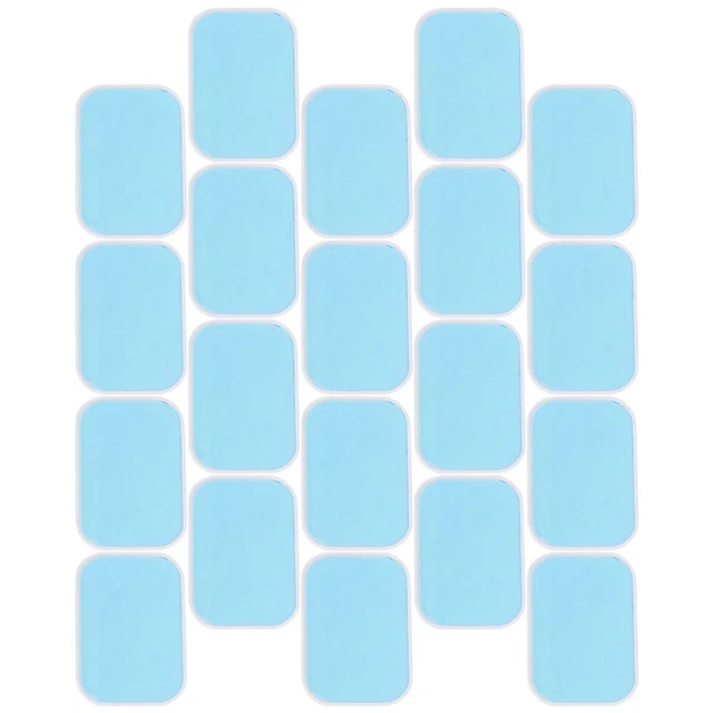 60 Pcs ABS-Gelfolie Massagekissen Hydrogel-Pflaster Stimulator