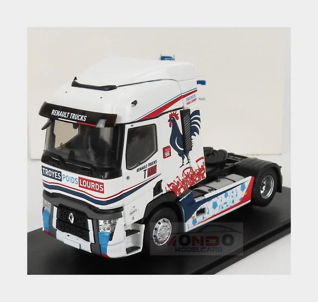1:43 ELIGOR Renault T480 Tractor Truck 2-Assi 2021 White ELI117318
